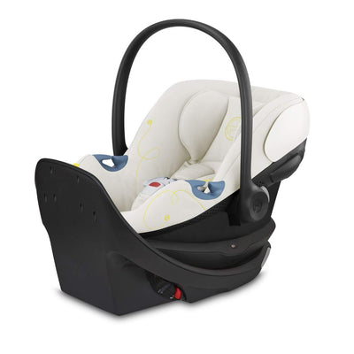 Bebê Conforto Cybex Aton G Swivel Com SensorSafe Seashell Beige - Reclinação Easy Glide